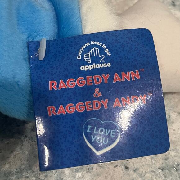 Vintage 2001 Applause Winter Raggedy Andy Collectible 16" Plush Doll NWT - Picture 3 of 7